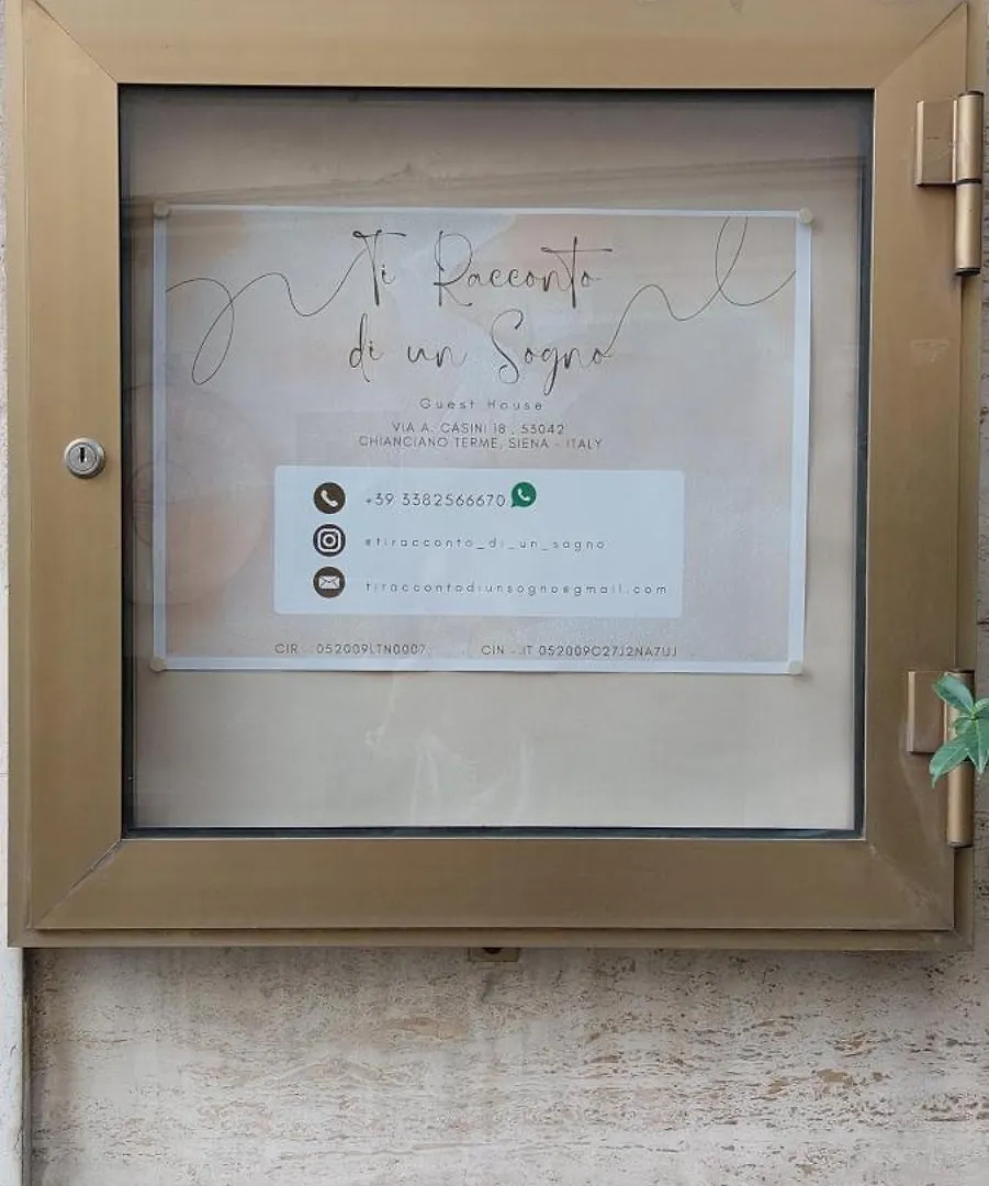Ti Racconto Di Un Sogno Studio Chianciano Terme Pensjonat